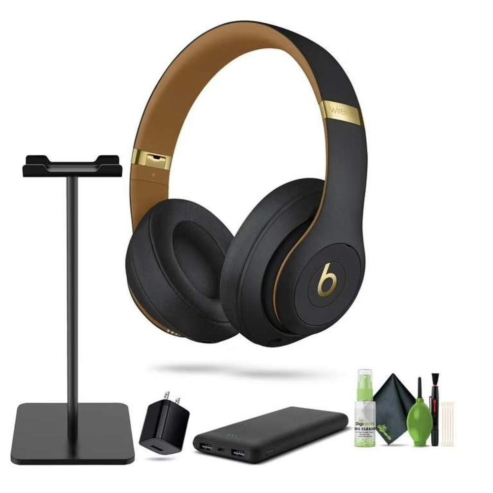 Beats Studio3 Wireless Over-Ear Headphones Black/Gold